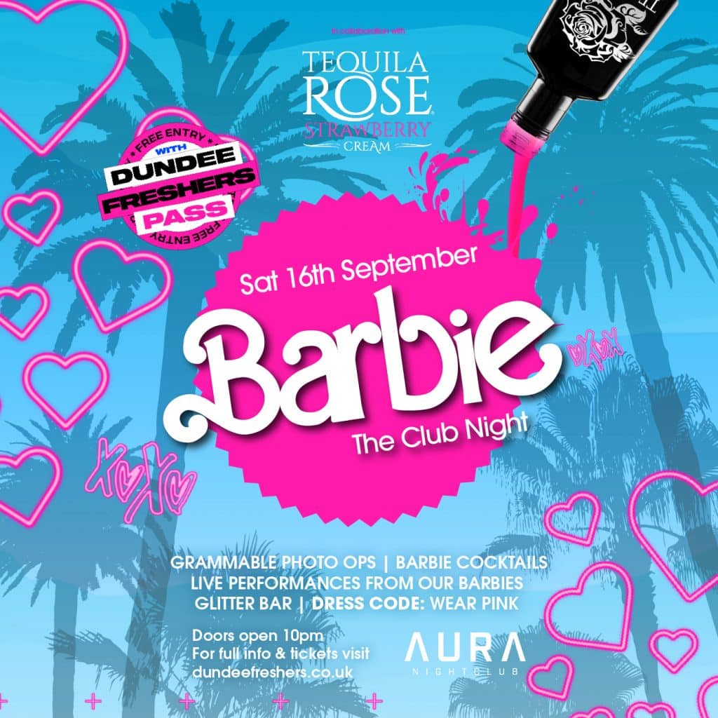 FRESHERS FINALE - BARBIE PARTY WITH TEQUILA ROSE